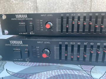 Equalizzatori Grafici 31 Bande Yamaha GQ1031BII