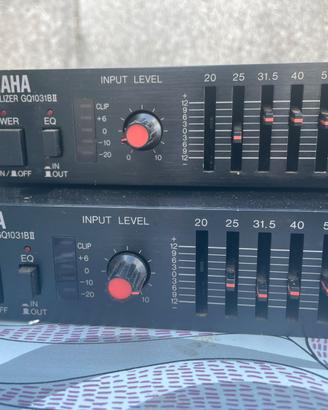 Equalizzatori Grafici 31 Bande Yamaha GQ1031BII