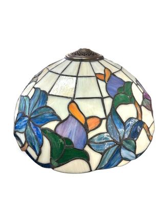 Paralume in vetro colorato stile Tiffany 39 cm