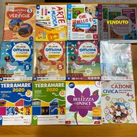 Lotto 19 Libri Scuola Elementare Varie Materie