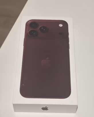 Iphone 18 pro max 512gb borgogna