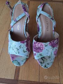 sandali di stoffa