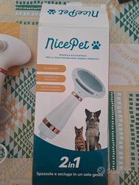 spazzola asciugatrice per animali 