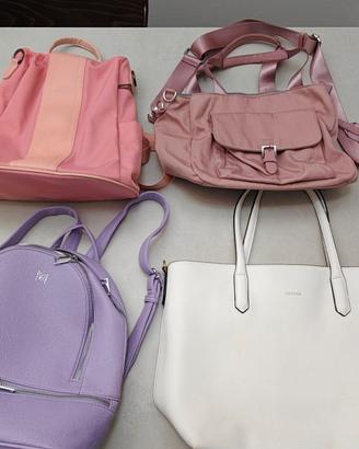 Set di 4 borse/zainetti