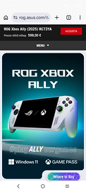Asus rog Xbox Ally