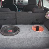 subwoofer spl show 30 cm