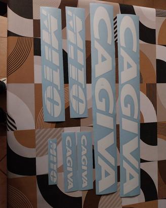 Cagiva adesivi set per mito