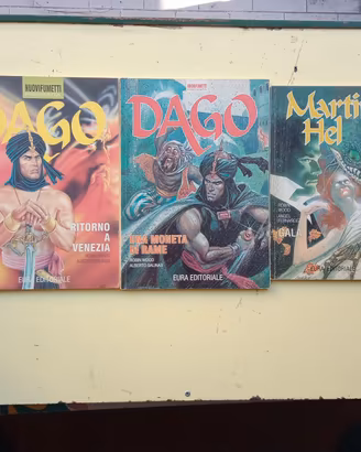 Albi a fumetti DAGO e MARTIN HEL (Ed. Eura)