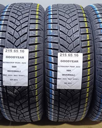 4 GOMME 215 65 16 GOODYEAR INV RIF4653