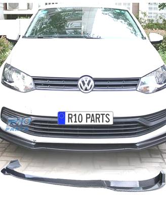 SPOILER LIP VOLKSWAGEN VW POLO V 6R 09-14 IN CARBO