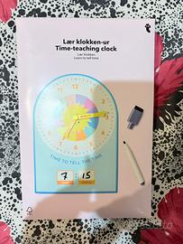 Orologio didattico bimbi
