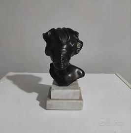 Scultura d'epoca In Bronzo "Dea Bendata/Fortuna" 