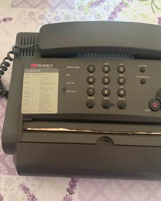 Fax con telefono integrato e segreteria Promelit