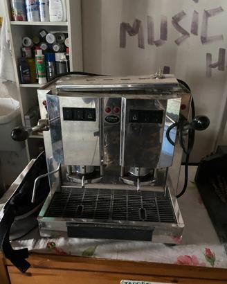 Macchina caffè  Spinel MiniMini 2 box +vapore INOX