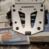 PIASTRA GIVI/KAPPA CON BAULE 52 LT KAPPA TOP CASE