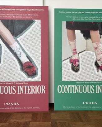 2 Tele PRADA collezione Fall/Winter 2017