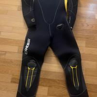 Muta semistagna Cressi Atlantis 7 mm uomo