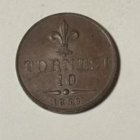 Moneta Antica 10 Tornesi