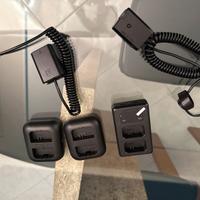 Per Sony alpha/ZV 2 batterie fittizie 3 car 6 batt