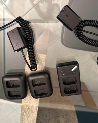 Per Sony alpha/ZV 2 batterie fittizie 3 carica bat