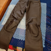 Pantaloni moto PELLE TRIUMPH donna