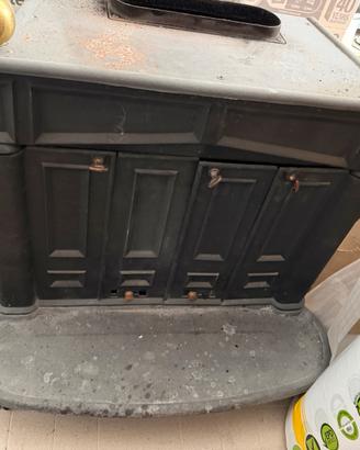 Stufa camino della nonna Franklin ghisa