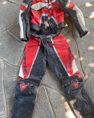 Tuta Dainese e stivali Alpinestar