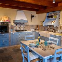 CUCINA COMPLETA CLASSICA "NORA" top in pietra