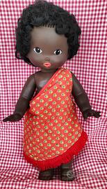 Bambola Nera Vintage Doll - Black Baby Doll