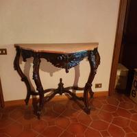 Grande tavolo-mensola stile Umbertino