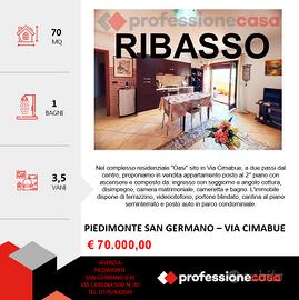 Appartamento con 2 camere e cantina