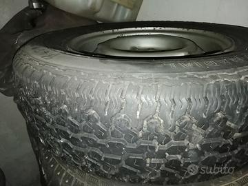  Fiat  124 cerchi con pneumatici 
