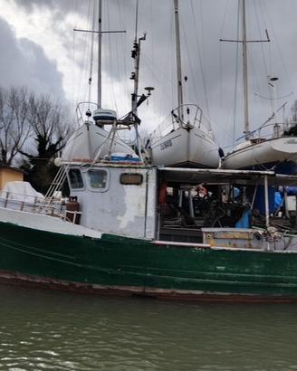 Peschereccio con licenza di pesca 16 GT