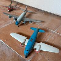 Modellino aereo metallo latta ‘50 Germania Ovest