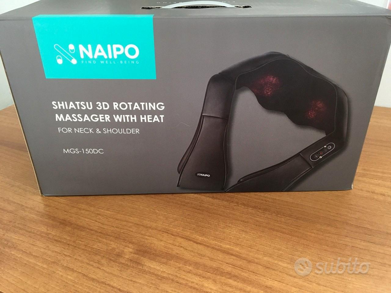 Naipo shiatsu 3d online rotating massager