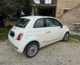 FIAT 500 Bianca 1.2 Benzina Tetto Panoramico