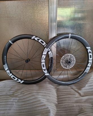 Ruote carbonio Kore Cyclone 50mm