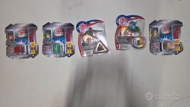 Lotto 5 Bakugan con 2 Trappole Sigillati