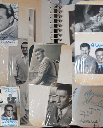 Memorabilia Cinema Varietà Foto dediche autografe 