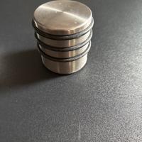 Ferma porte in acciaio