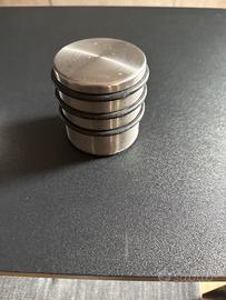 Ferma porte in acciaio