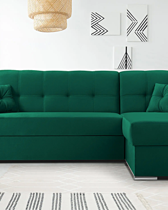 UN DIVANO ANGOLARE ELEGANTISSIMO!