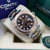 🟤ROLEX YACHT MASTER CHOCOLATE DIAL LIKE NEW