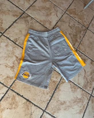 Pantaloncino New Era Los Angeles Lakers NBA grigi