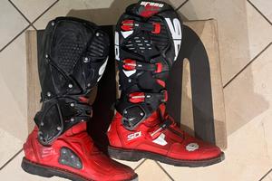 Stivali Sidi Crossfire 3 Rosso-Nero numero 43
