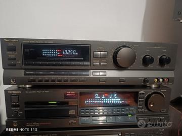 Sa-GX200 Technics Sinto Amplificatore Stereo HiFi 