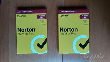 Norton Antivirus Plus 1 anno