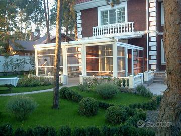 Tende trasparenti ermetica per balconi, terrazze