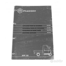Catalogo ricambi Ape 50 TL6T scansione in PDF