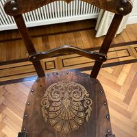 4 sedie antiche fine 800